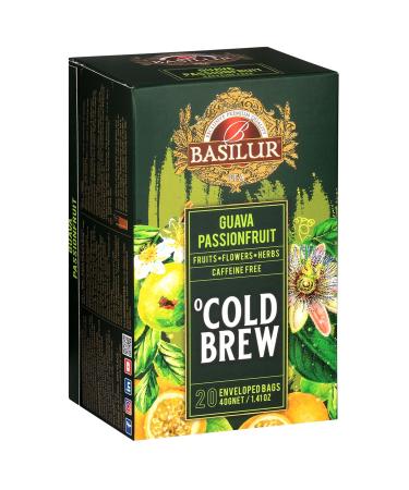 sarcia.eu BASILUR Cold Brew - Decaffeinated fruity tea with passion fruit and citrus aromas cold tea bags 20 x 2 g (1)