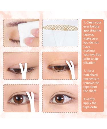 600 Natural Invisible Eyelid Tape - Instant Eyelid Lifter Strips for Sagging Eyes - Youthful Look in Seconds - Buy Online on GoSupps.com