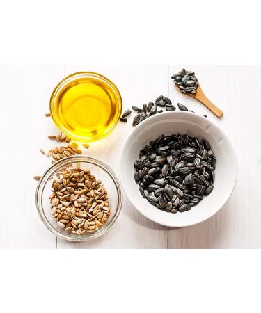 Organic Hulled Sunflower Seeds - 4 lbs | Raw, Non-GMO, Unsalted | Kosher, Vegan, Keto, Paleo | Sirtfood, Bulk | Low Sodium Nuts | Protein & Vitamins E, B6 - Buy Online on GoSupps.com