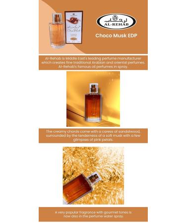Al Rehab Choco Musk Eau De Parfum Spray 1.7 Ounce (Pack Of 6) - Buy Online on GoSupps.com