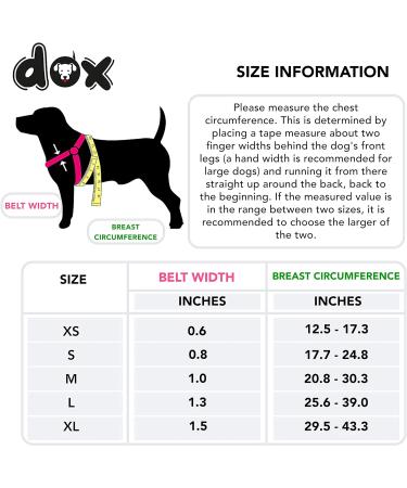 DDOXX Air Mesh Step-In Dog Harness - Adjustable Pink Puppy Harness for All Sizes - Small (45-63 cm) - International Shipping Available - Buy Online on GoSupps.com