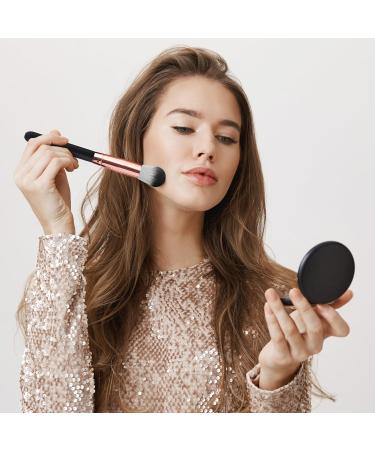 Retoo 10-Piece Professional Make-Up Brush Set | Ideal for Powder Cream & Liquid | Black Eye & Face Brushes - Buy Online on GoSupps.com