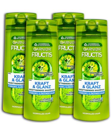 Garnier Garnier Fructis Pack of 4 XXL Fortifying Shampoos 4 x 400 ml