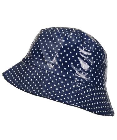 Toutacoo, Waterproof Vinyl Bucket Rain Hat 03-polka Dot - Blue - Buy Online on GoSupps.com