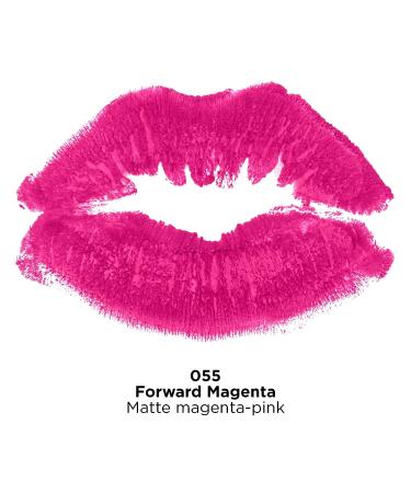 Revlon Super Lustrous Lipstick in Forward Magenta - Matte Finish | 0.15 oz (1 Count) - Buy Online on GoSupps.com