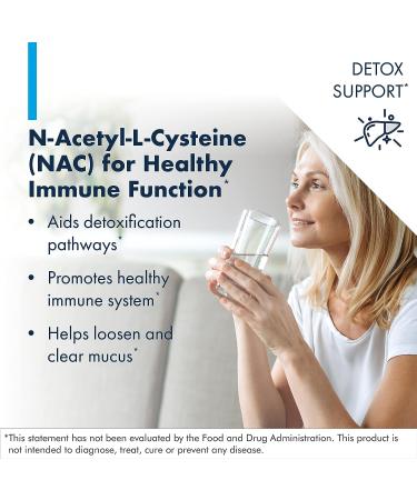 Metabolic Maintenance NAC 600mg - Liver Detox + Antioxidant Support (60 Capsules) - Buy Online on GoSupps.com