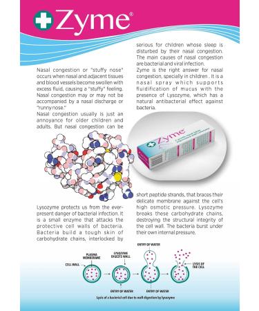 Zyme 30ml Nasal Spray: Unclogs and Moisturizes for Improved Airway Patency - Buy Online on GoSupps.com