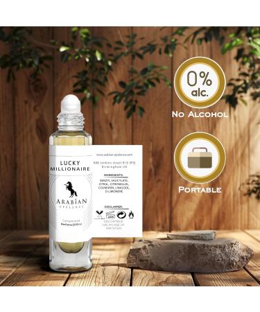  Arabian Opulence FR2 LUCKY MILLIONAIRE - Arabian Opulence - Perfumed Body Oil - Alcohol-Free - Buy Online on GoSupps.com