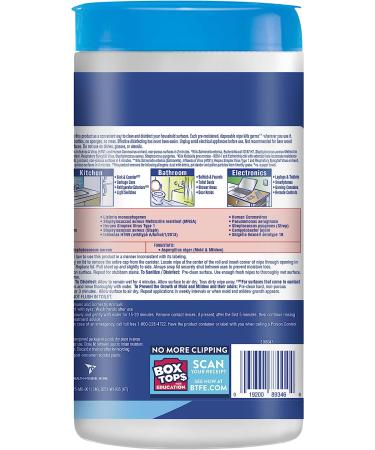 Lysol Disinfectant Wipes - Multi-Surface Cleaning, Crisp Linen Scent, 80 Count x 4 Packs - Buy Online on GoSupps.com