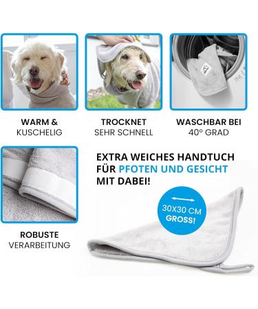 Buy Nice and Things Luxurious Dog Brademan Lante - Extra Absorbent Ultra-Wicked Towel for Medium & Large Dogs - Test Winner - Buy Online on GoSupps.com