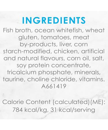 Fancy Feast Petites Wet Cat Food Ocean Whitefish Entree in Gravy - 79.4 g Tray (12 Pack) Ocean Whitefish 12 - Buy Online on GoSupps.com