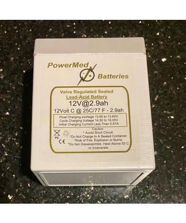 12V 2.9Ah Rechargeable Battery for Medical Devices & Security Systems | UPS Power Backup | 1 Year Warranty - Buy Online on GoSupps.com