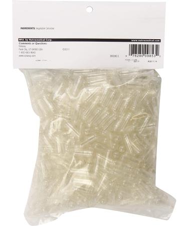 Solaray Empty Vegetarian Capsules Size 00 - 500 Count | Vegan & Gelatin-Free - Buy Online on GoSupps.com