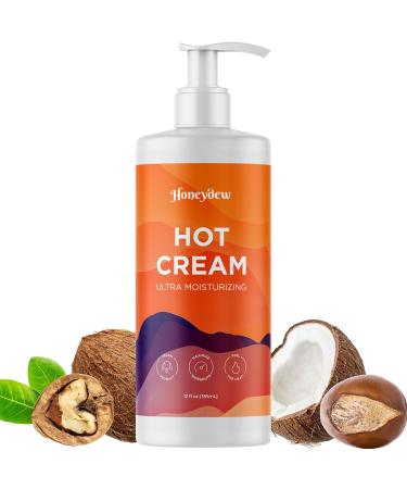 Maple Holistics Hot Cream Sweat Enhancer Premium Body Sculpting Sweat Cream with Invigorating Botanical Extracts - 12 Fl Oz