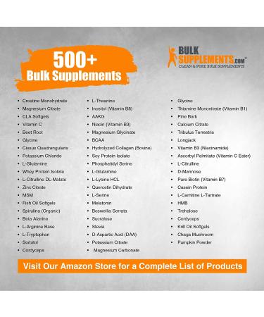 BulkSupplements EDTA Disodium Powder - 500g - Kidney & Liver Support - Buy Online on GoSupps.com