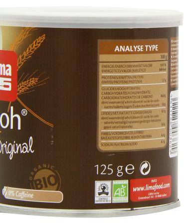 LIMA Yannoh Instant 4-Pack (4 x 125g) - Organic & Gluten-Free Coffee Substitute - International Shipping Available - Buy Online on GoSupps.com