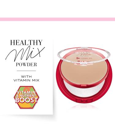 Bourjois Healthy Mix Compact Powder Light Bronze 004, 11g - Buy Online on GoSupps.com