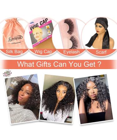 Mongolian Kinky Curly Lace Front Wig 18 | Pre Plucked Pineapple Curl Frontal Wig for Black Women | Human Hair Wet and Wavy Full Lace Wig - Buy Online on GoSupps.com