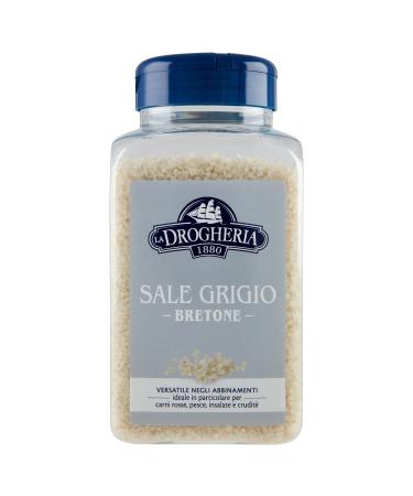 La Drogheria 1880 La Drogheria 1880 PET Pots line Breton grey salt decisive and structured taste ideal for meat fish salads and raw vegetables large format of 630 g