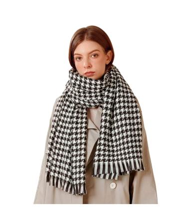 Ladies Scarf Warm Women Autumn Winter High Quality Scarves for Every Season Large Cashmere Scarf Warm Scarf One Size Black