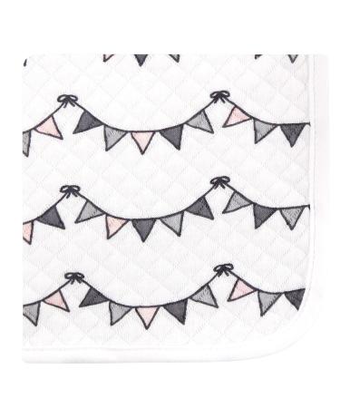 Hudson Baby Unisex Quilted Cotton Washcloths - Pink Safari - One Size - Buy Online on GoSupps.com