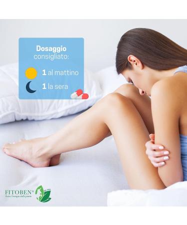  Fitoben Fitoben | Agnocasto 100% natural supplement for menstrual cycle and menstrual irregularities. Naturally gluten-free lactose-free and colorant-free. Made in Italy | 50 vegetable capsules - Buy Online on GoSupps.com