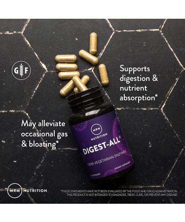 MRM Digest-All Vegetarian Capsules | 100% Plant-Based Digestive Support - Buy Online on GoSupps.com