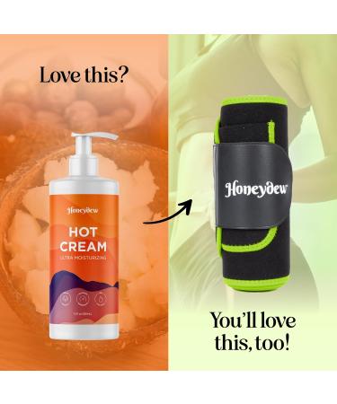 Maple Holistics Hot Cream Sweat Enhancer Premium Body Sculpting Sweat Cream with Invigorating Botanical Extracts - 12 Fl Oz - Buy Online on GoSupps.com