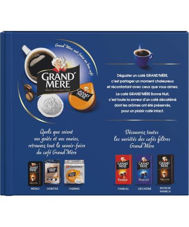 Grandma Good Night Decaffeinated Ground Coffee (2x250g) - Buy Online on GoSupps.com