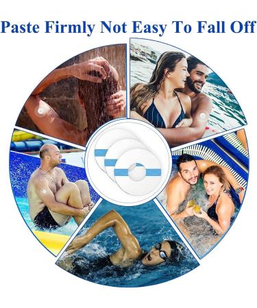 Freestyle Libre Pavement | 100 Waterproof Transparent Plasters for Libre 1 2 & 3 Sensors - Skin-Friendly Sports Solution - Buy Online on GoSupps.com