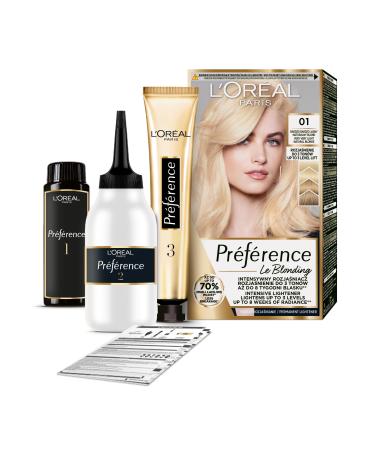 L'Oreal Paris L'Or al Paris Preference Hair Color B01 01 PRAGUE
