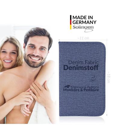 Solingen Manik r Set 12 Party | Premium Nail Set for Men & Women | Complete Manicure & Pedicure in Stylish Synthetic Leather Etui - Buy Online on GoSupps.com