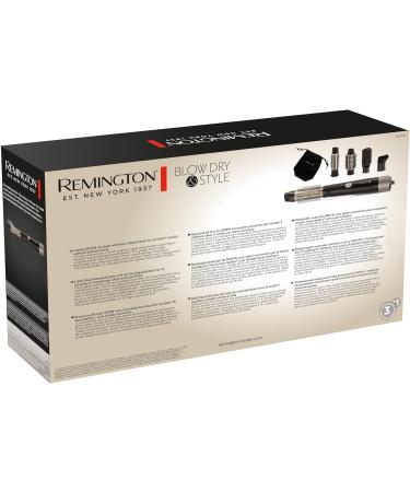 Remington Warm Air Brush XL Set - 1000W with 4 Attachments for Curls Volume & Smooth Styles | Ideal for Medium-Length Hair - Buy Online on GoSupps.com
