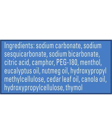 Vicks VapoShower Plus Shower Bomb Tablets - Soothing Aromatherapy with Eucalyptus and Menthol - 12 Non-Medicated Tablets - Buy Online on GoSupps.com