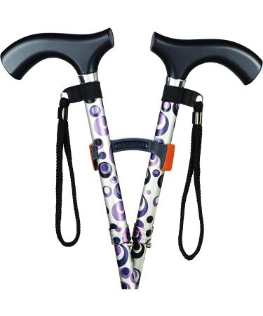 HealthSmart Vivi Bridgit Cane Rest Holder - Keeps Cane Secure - Small & Compact - Orange - Buy Online on GoSupps.com
