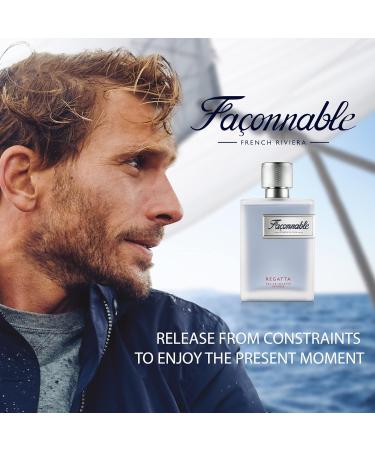 Fa onnable - Regatta 3 Fl Oz (90ml) - Eau De Toilette Intense Homme - Senteur Bois e & Aquatique - Buy Online on GoSupps.com