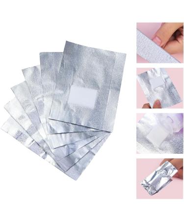 ANBOO Foil Nail Wraps 200 Pcs Nail Foils for Gel Nails Gel Nail Remover Wraps with 1pcs Cuticle Pusher for Manicure and Pedicure Nail Art Cleaner - Buy Online on GoSupps.com