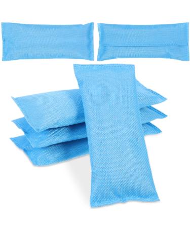Beaupretty 6Pcsbags Desodorizer Pet conveniently litter and bathroom deodorizer refreshing moisture KLO basement bag interchangeable fresh for charcoal eliminators smell shoe blue 1 piece (1 Pack)