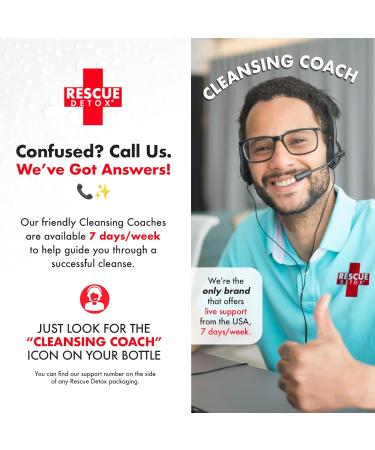 Rescue Detox ICE - Blueberry Flavor | Maximum Strength (32oz) (17oz Blueberry) 17 Fl Oz (Pack of 1) - Buy Online on GoSupps.com