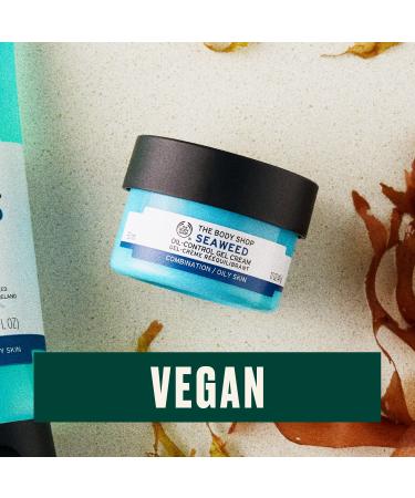 The Body Shop Seaweed Oil-Control Gel Cream 1.7 oz - Vegan Formula for Combination & Oily Skin - Buy Online on GoSupps.com