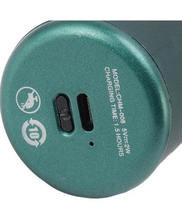 Mini Electric Beard Trimmer with 3 Rotating Heads - Portable Bathroom Tool (Green) - International Shipping Available - Buy Online on GoSupps.com