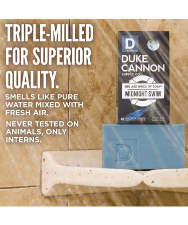 Buy Duke Cannon Big Ass Brick of Bar Soap - 10oz Ocean Scent for Men | Superior Grade, All Skin Types - Buy Online on GoSupps.com