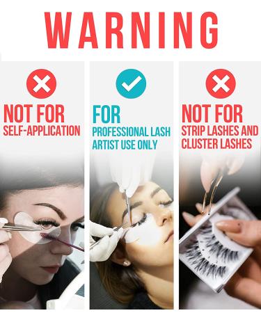 Stacy Lash Crystal Clear Eyelash Extension Glue - 1 Sec Drying Time - 8 Weeks Retention - Professional Grade Adhesive (0.17fl.oz / 5ml) - Buy Online on GoSupps.com