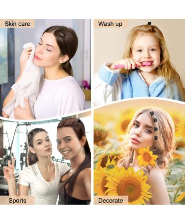 Hanyousheng 24 Pcs Mini Hair Clips - Non-Slip Black Plastic Claw Clips for Women and Girls | Hair Accessories - Buy Online on GoSupps.com