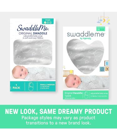 SwaddleMe by Ingenuity Original Swaddle 100% Cotton Criss Cross Polka Dot - Pack Of 3 - Buy Online on GoSupps.com