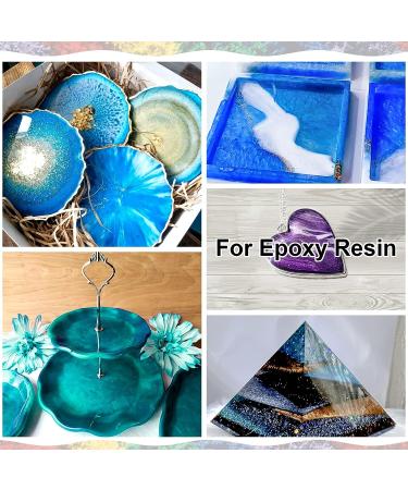 32 Colors x 5g Mica Powder for Epoxy Resin - Metallic Pigment for Soap, Candle, Art Crafts - Shimmer Glitter for DIY Projects - Resin, Nails, Slime Dye - Buy Online on GoSupps.com