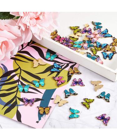 Hicarer 56pc Butterfly Charms - Enamel Pendants for DIY Jewelry Making - Buy Online on GoSupps.com