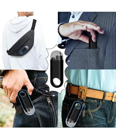 2024 Upgraded Nose Hair Trimmer for Men & Women | Portable 360 Edged Waterproof Eyebrow & Ear Hair Clipper | Type-C Rechargeable | Grey - Buy Online on GoSupps.com