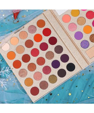 UCANBE Pretty All Set Eyeshadow Palette - Pro 86 Colors Makeup Kit for Eyes, Contour, Blush - Matte, Shimmer, Highlighters - All In One Holiday Gift Set - Buy Online on GoSupps.com