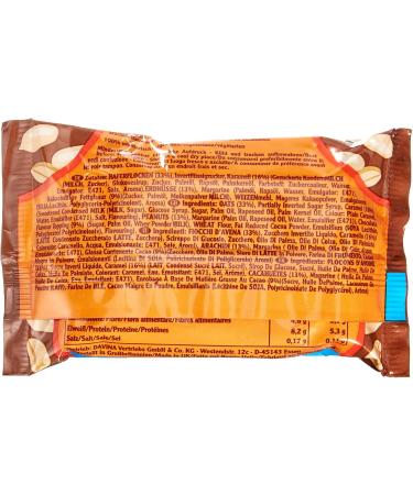 Buy Davina Carbohydrate Oat Snack Bars | 30-Piece Peanut Caramel Pack - Healthy Energy Boost - Buy Online on GoSupps.com